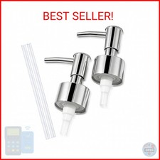 2-Pack Premium Soap Dispenser Pumps Replacement, Lotion Pump Heads for 28/400 Ta