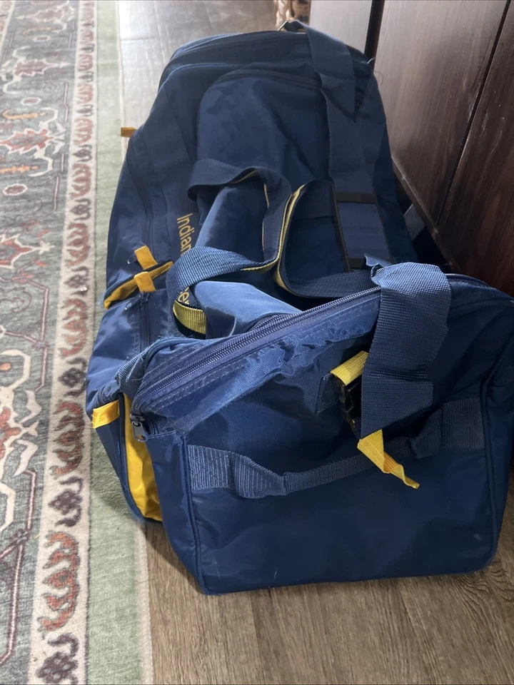 Bolsa de Gimnasio NBA Indiana Pacers Años 90 De Colección Bolsa de Lona Deportiva EXTREMADAMENTE RARA Foto 4 de 4