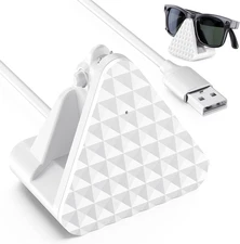 Charging Dock Compatible with Ray-Ban Meta Smart Glasses Wayfarer/Skyler/Headlin
