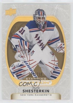 2021 Upper Deck Ovation Gold Spectrum Standing 198/250 Igor Shesterkin #88 0q2