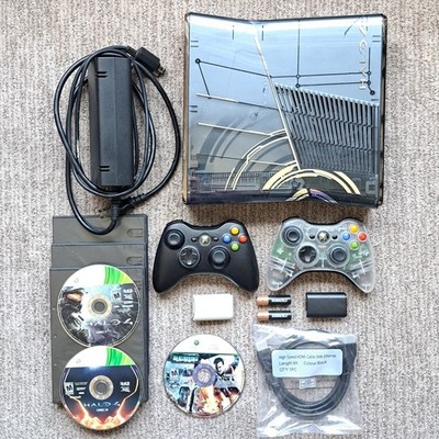 Microsoft Xbox 360 Halo 4 Limited Edition 250GB Console Bundle +Controllers Game
