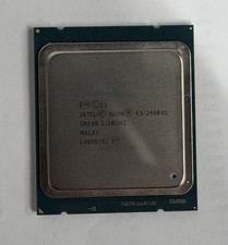  LOT OF 2 INTEL 2.2GHZ 25MB 10C E5-2660V2 PROCESSOR / SR1AB