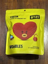 The Woobles TATA Red Heart BT21 Beginners Learn To Crochet Kit - New - Free Ship