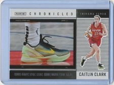 2025 Panini Caitlin Clark Chronicled Shoe Game WNBA #72 Indiana Fever