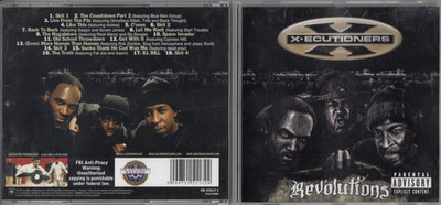 1 CD . X-Ecutioners .. Revolutions .. Zust. neuwertig