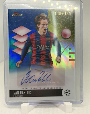 Topps Finest UCC 25/26 Ivan Rakitić FC Barcelona Auto /150 BA-IR