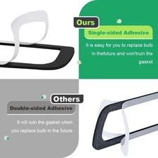 3rd Third Brake Light Seal Gasket Compatible with Dodge Ram 1500 2009 to 2018,