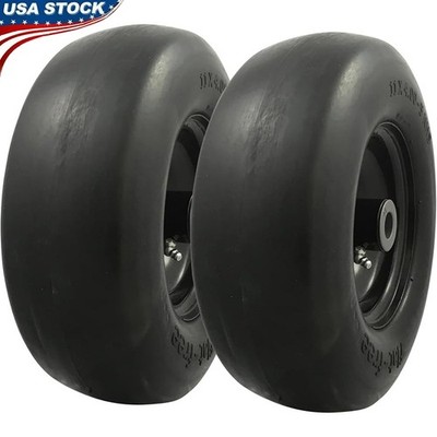Zero Turn Mower Tire Wheel Assembly Flat Free Low Profile Smooth Tread