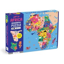 Mudpuppy Map of Africa 70 Piece Educational Jigsaw Puzzle for Kids and Families