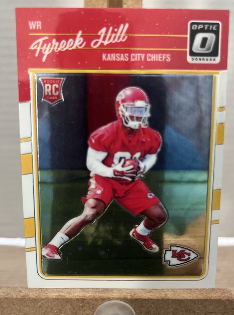 Chiefs Tyreek Hill 2016 Donruss Optic Rookie