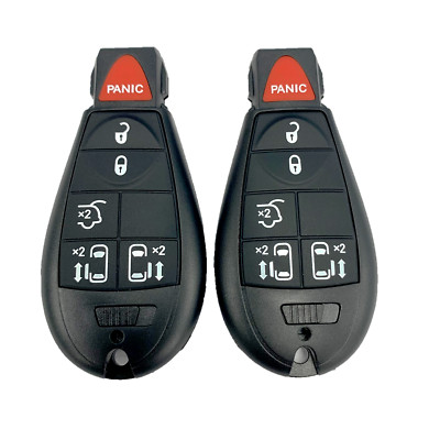 2 New OEM Electronics Keyless Entry Remote Key Fobs Fobik 6 Button IYZ-C01C 