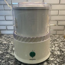 KRUPS Model 337 Automatic Ice Cream Maker La Glacier 1qt Sorbet/Margaritas/etc
