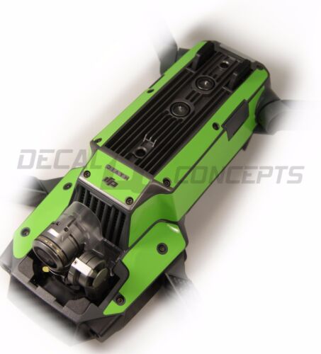 DJI Mavic Lime Green Ultimate Graphic Wrap kit -Underside Decal Skin Sticker - Picture 2 of 4