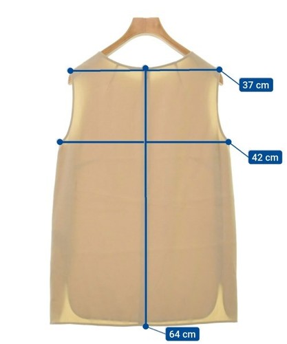 MUSE de Deuxieme Classe Casual Shirts Beige (Approx. L) 2200540324217 - Picture 7 of 7