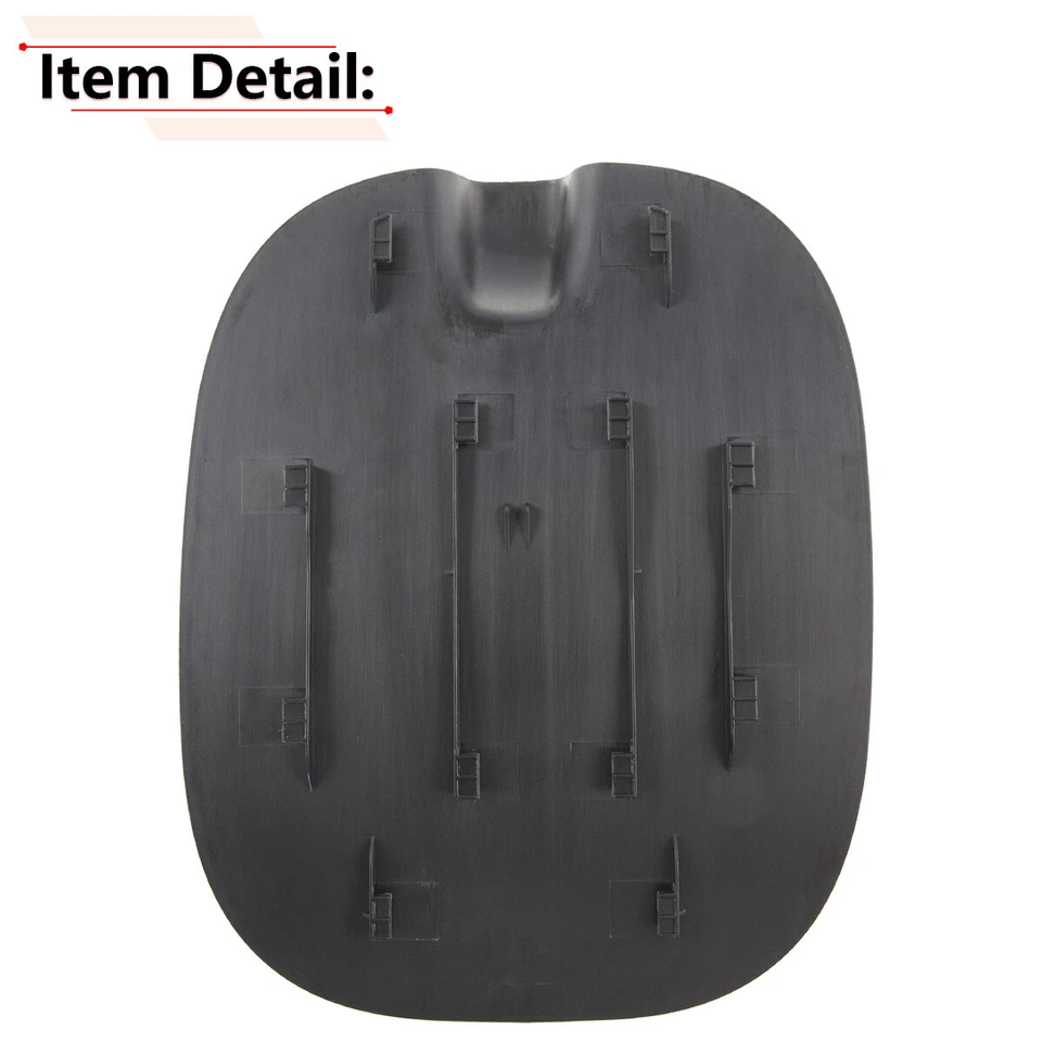 Tapa de puerta de llenado de combustible blanca para Chevrolet Silverado 1500 doble cabina platón de 5,8 ft 19-24 Foto 3 de 4