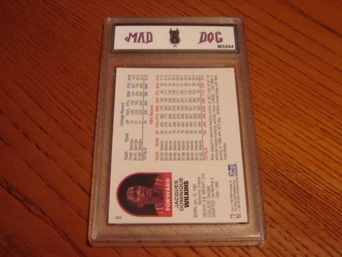DOMINIQUE WILKINS***1992 SKYBOX HOOPS---MINT 9***HAWKS---Mad Dog - 第 2/2 張圖片