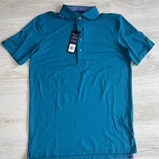 Men's Greyson Cayuse Golf Polo Shirt Fiddle MSP22K11 Size SMALL S NWT!