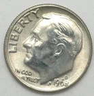 1968-D Roosevelt Dime Uncirculated from original roll Free Shipping