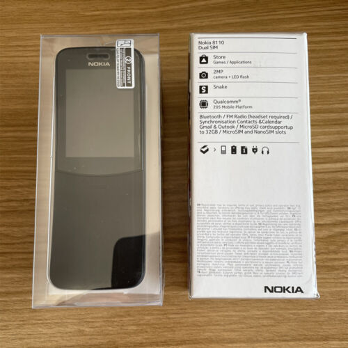 New Nokia 8110 4G (2018) Dual Sim TA-1059 Unlocked 4GB+512MB SmartPhone - Picture 4 of 14