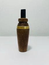 Vintage  Crow Calls With Band And with Plastic Mouthpiece