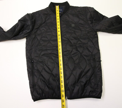 Roark Mens Black Quilted Primaloft Insulated Lightweight