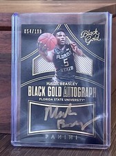 2016-17 Panini Black Gold Malik Beasley Timberwolves RC Gold Ink Auto /199 #175