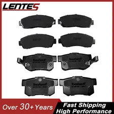 Front & Rear Ceramic Brake Pads For 2007 2008 2009 2010 2011 2012 Acura RDX AWD