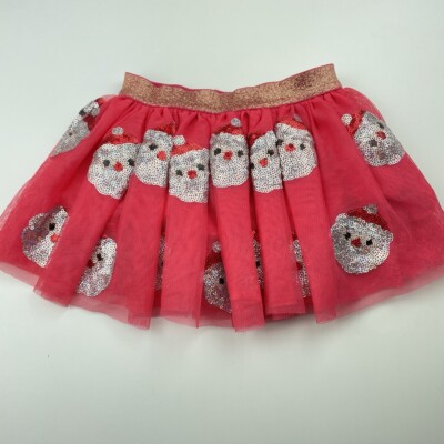 Girls size 1, Target, cotton lined Christmas tulle sequin skirt