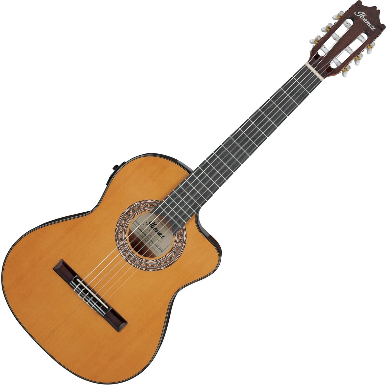 Ibanez GA5TCE3Q-AM 3/4 Konzert Klassik Gitarre с тонким вырезом для ног