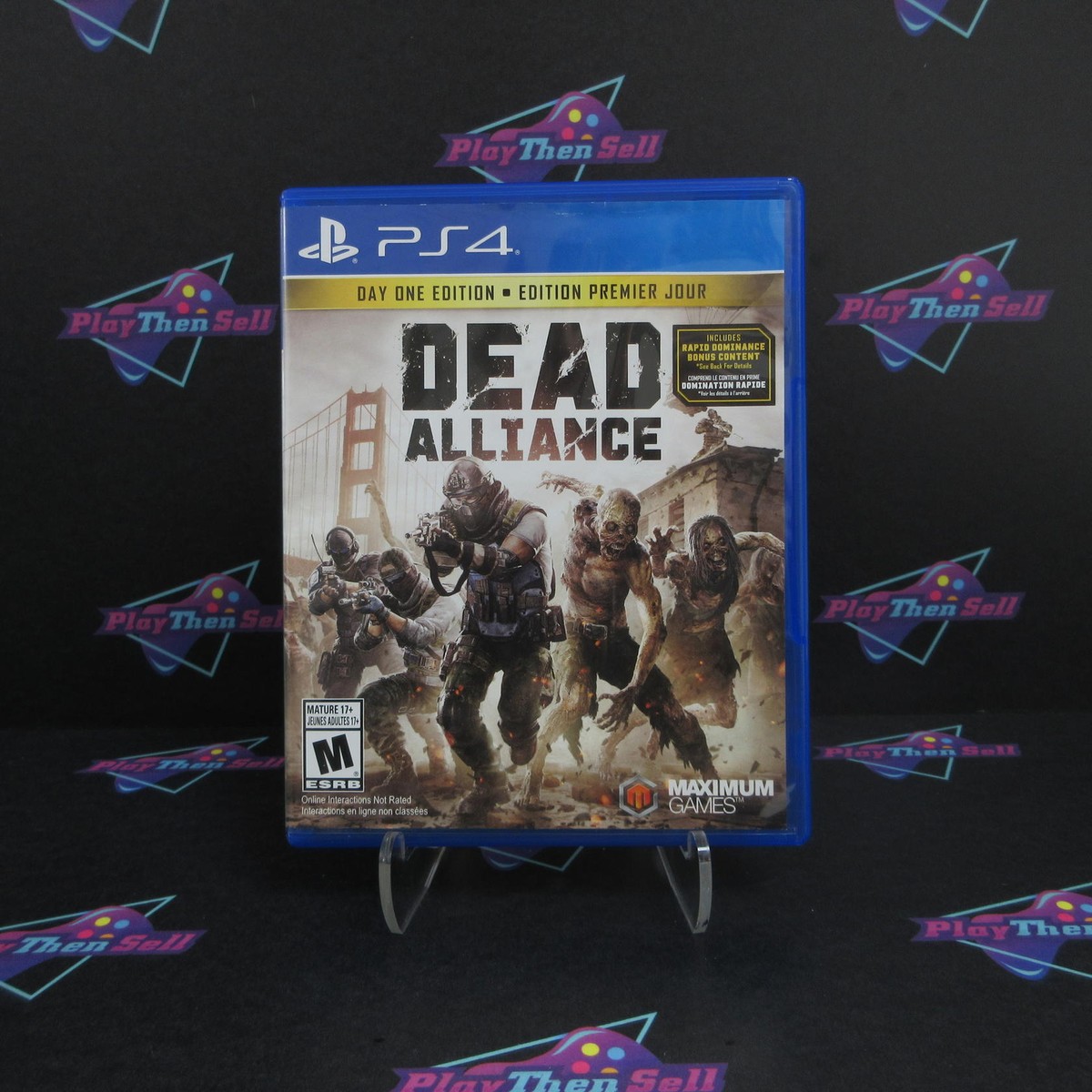 Dead Alliance Day One Ed PS4 PlayStation 4 - Complete CIB