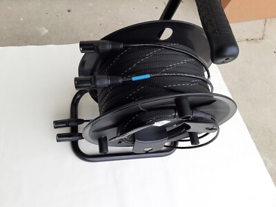 75 FT 2 Channel CAT5e Snake Tactical Shielded w/Neutrik Ethercon Digital on Reel