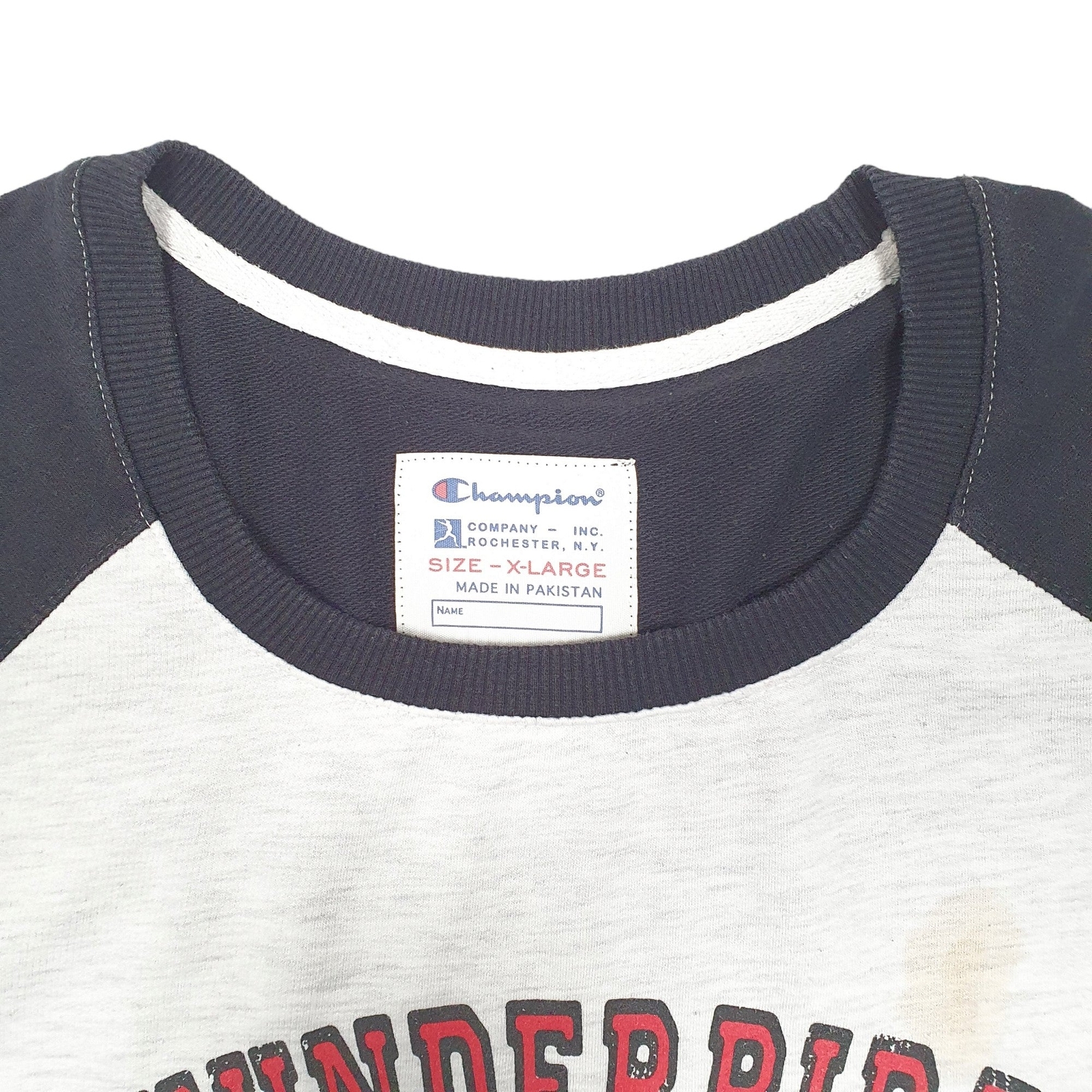 CHAMPION Crewneck Thunderbirds Utah University USA Jumper Sweatshirt Womens XL image 2