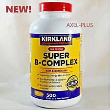Kirkland Signature Super B-Complex with Electrolytes, 500 Tablets