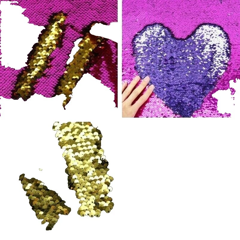 Cojín de brillo sólido de lentejuelas géneros artesanales