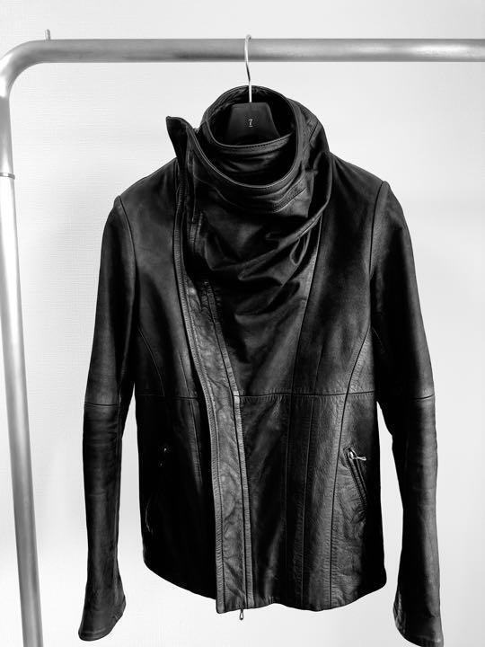 ジャケット・アウター D.HYGEN LEATHER RIDERS julius backlash D. HYGEN 24 SS W Zipper Horse Leather Jacket Styling