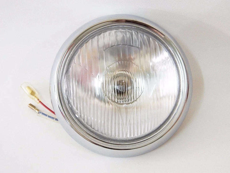 Se adapta a Yamaha YL2 GM RS100 YB100 YB125 Faro Faro Faro Nuevo Foto 2 de 3