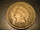 1906 Indian Head Cent VG