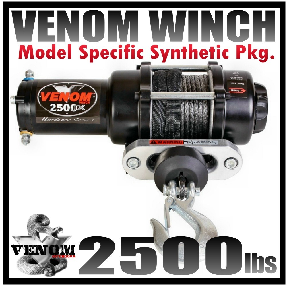 2500LB VENOM WINCH CAN AM 2008-12 RENEGADE 500 & 2009 RENEGADE 500