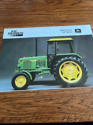 John Deere 1640 X-E Series Tractor Brochure FCCA