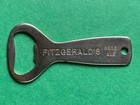 SWEET VINTAGE FITZGERALD'S BEER BOTTLE OPENER KEYCHAIN TROY NEW YORK — photo 1