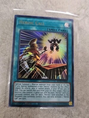 Yugioh! Heroic Call - BLCR-EN026 - Ultra Rare - 1st Edition NM x1