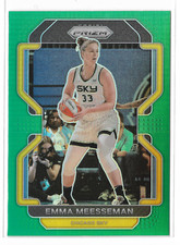 2022 Prizm WNBA Green Prizm #123 Emma Meesseman Chicago Sky Belgium