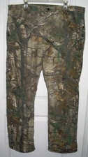 Men's Wrangler Pro Gear Camo Pants Flannel-Lined 42 x 30 Hunting Outdoor Archery