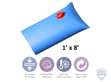 Buffalo Blizzard 1' x 8' Water Tubes For Swimming Pool Winter Covers - 18 Pack