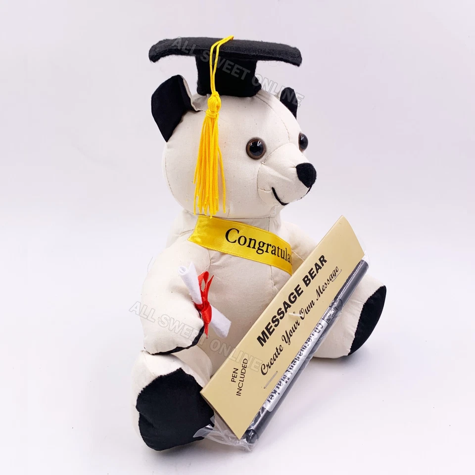 22cm Congratulations Graduation Bear with Pen Graduation Signature Message Gift - image 3 of 4