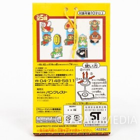 Super Mario Bros. Dot Character Pins Set Mario Ver.2 JAPAN NES FAMICOM NINTENDO