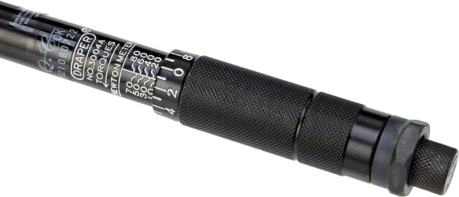 Draper 64534 Square Drive Ratchet Torque Wrench 3/8 Inch Blue for sale