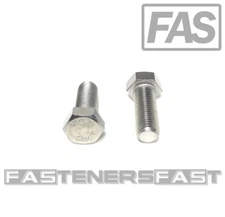 (15) 3/8-24x1 Stainless Steel Hex Cap Screws FT Hex Bolts (UNF) FINE THREAD