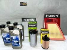 KIT TAGLIANDO VOLKSWAGEN POLO 9N SEAT IBIZA III 1.4 TDI 4L OLIO 5W30 + 4 FILTRI