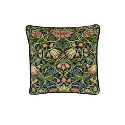 Bothy Threads Gobelin-Stickkissen Set 'Glockenblume' – 35,5x35,5 Cm, Vorbedruckt, Mit Wolle & Nadel